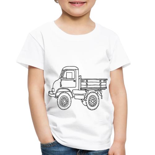Off-road truck, transporter - Toddler Premium T-Shirt