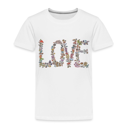 MUSHROOM LOVE - Toddler Premium T-Shirt