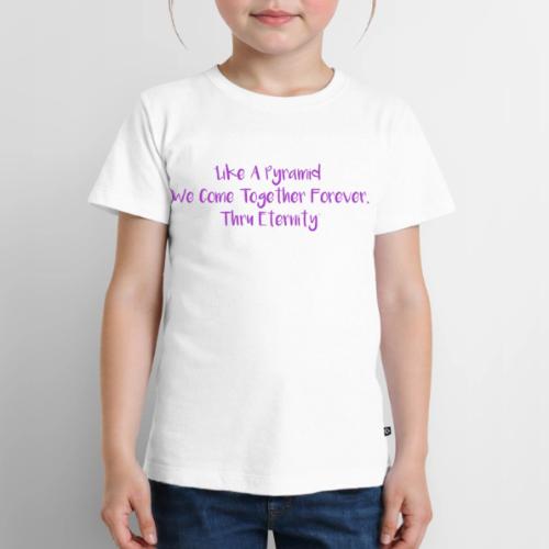 TOGETHER FOREVER (PURPLE PRINT) - Toddler Premium T-Shirt
