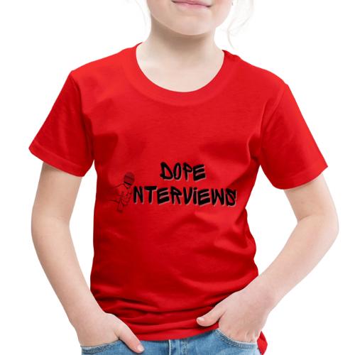 Dope Interviews alternate logo - Toddler Premium T-Shirt