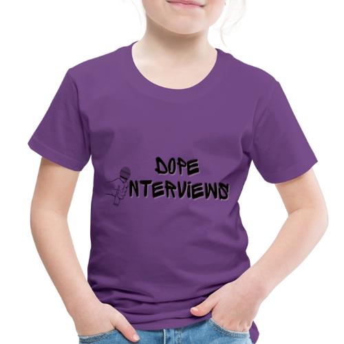 Dope Interviews alternate logo - Toddler Premium T-Shirt