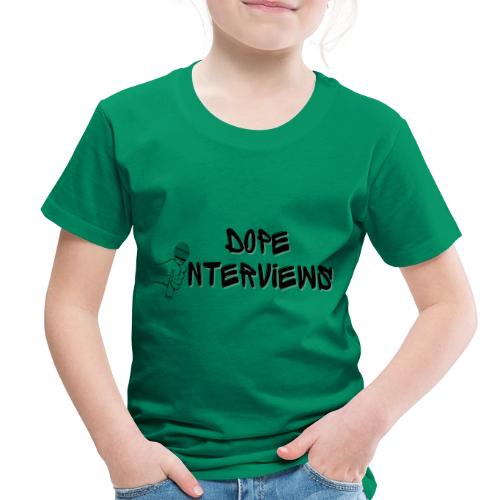 Dope Interviews alternate logo - Toddler Premium T-Shirt