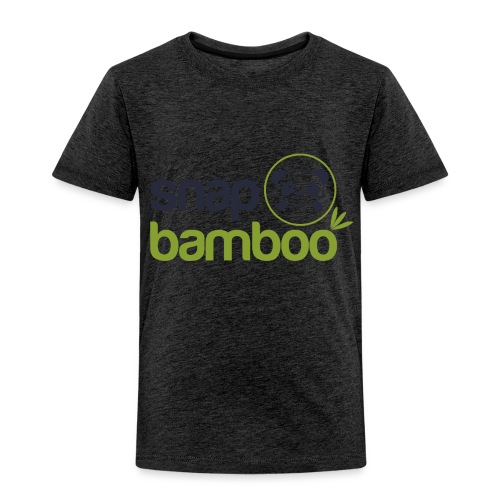 Snap Bamboo Square Logo Branded - Toddler Premium T-Shirt