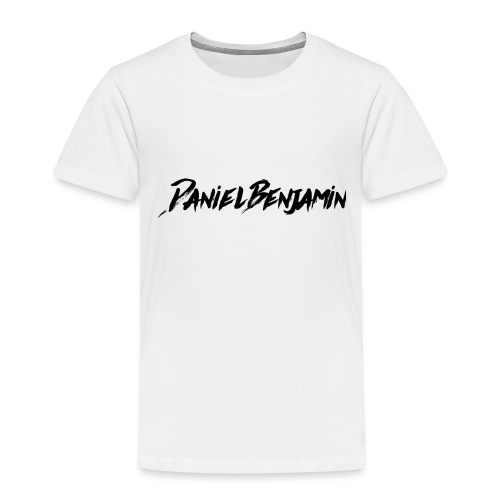 Daniel Benjamin Black Logo - Toddler Premium T-Shirt