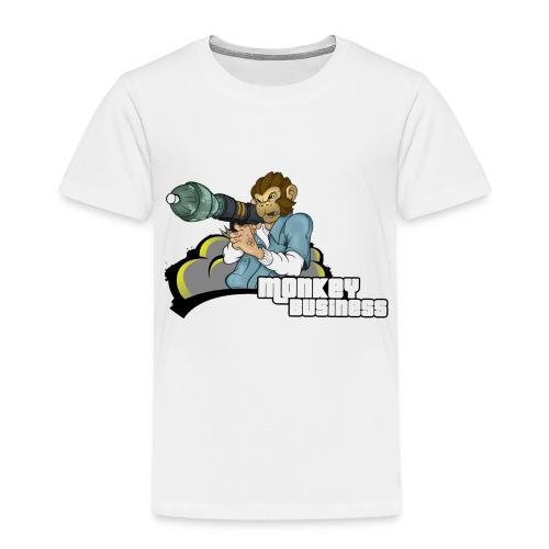 Monkey Business Hoodie - Toddler Premium T-Shirt