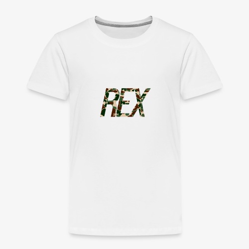 Rex Logo (CAMO) - Toddler Premium T-Shirt