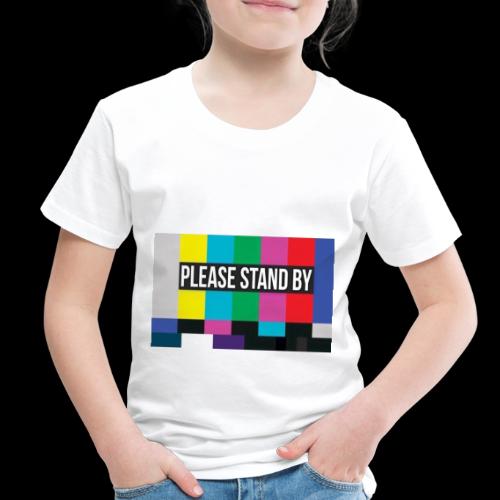 Please Stand By Color Bar Test Pattern - Toddler Premium T-Shirt