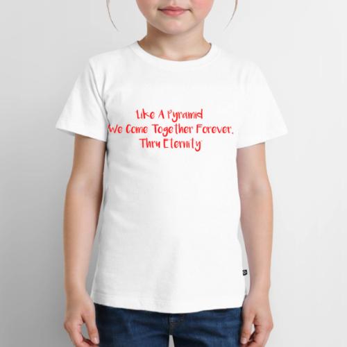 TOGETHER FOREVER (ORANGE PRINT) - Toddler Premium T-Shirt