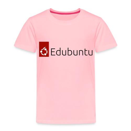 Edubuntu Logo 2023 - Black - Toddler Premium T-Shirt