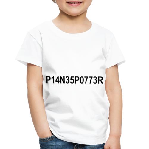 Planespotter 1337 LEET (black-arial) - Toddler Premium T-Shirt