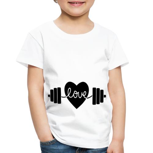 Power Lifting Love - Toddler Premium T-Shirt