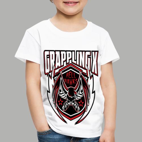 Grappling X Hell Hawks - Toddler Premium T-Shirt
