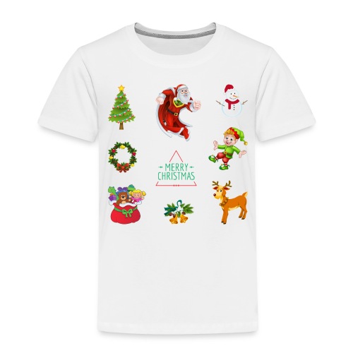 Christmas Sticker Pack - Toddler Premium T-Shirt