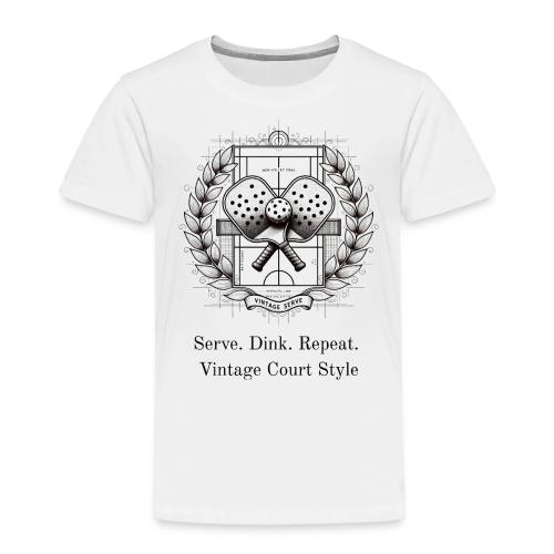 Vintage Pickleball T-Shirt, Mug, & Poster - Toddler Premium T-Shirt