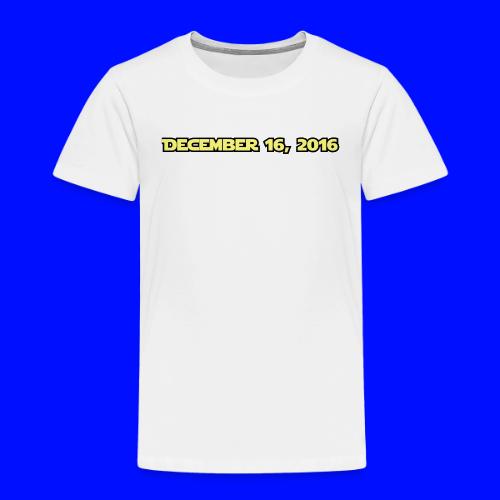 Rogue One Countdown Date - Toddler Premium T-Shirt