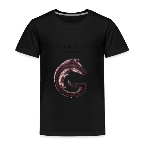 Georgia gator - Toddler Premium T-Shirt
