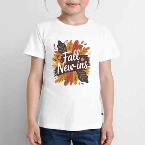 Fall New-Ins Autumn Leaves Acorn Seasonal Outfit - Toddler Premium T-Shirt