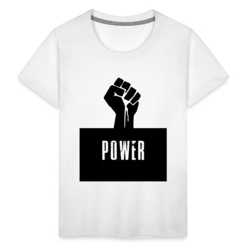 Black Power Raised Fist - Toddler Premium T-Shirt