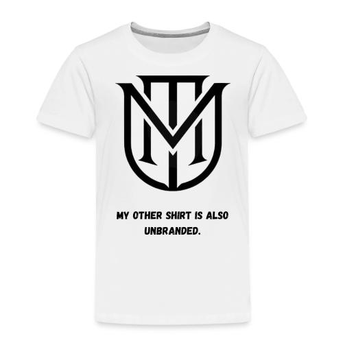 My Other Shirt Is Also Unbranded T-Shirt | Quiet L - Toddler Premium T-Shirt
