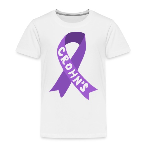 Crohn s Awareness Ribbon - Toddler Premium T-Shirt