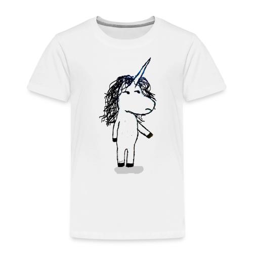 Kaede the Unicorn Angry - Toddler Premium T-Shirt