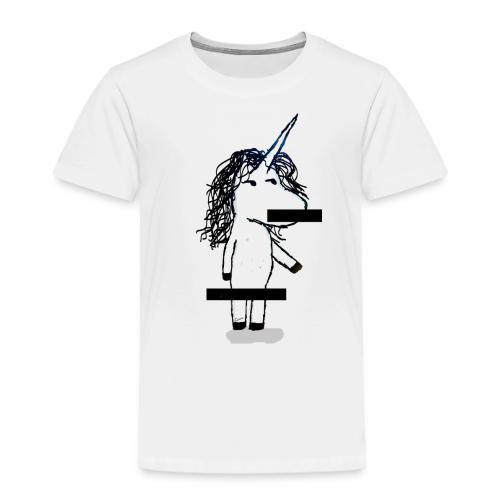 Kaede the Unicorn Censored - Toddler Premium T-Shirt