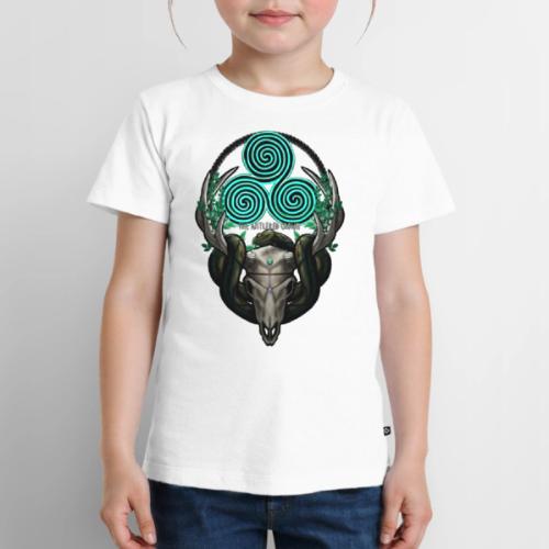 The Antlered Crown (White Text) - Toddler Premium T-Shirt