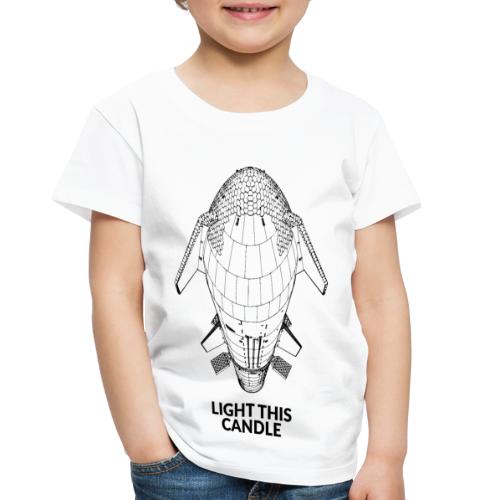 Light This Candle - Black - Toddler Premium T-Shirt