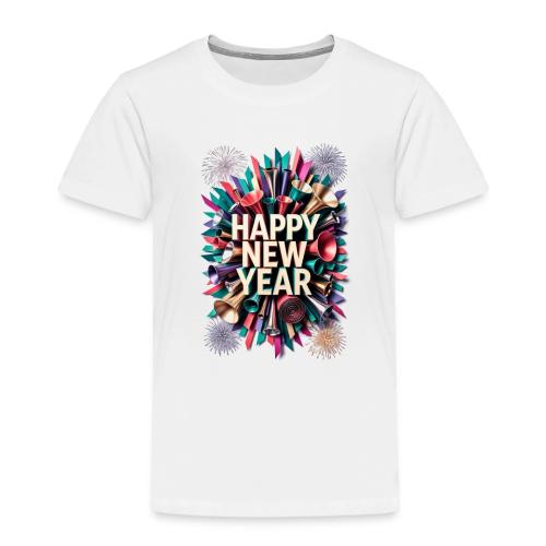 New Year's Party Horn T-Shirt - Toddler Premium T-Shirt