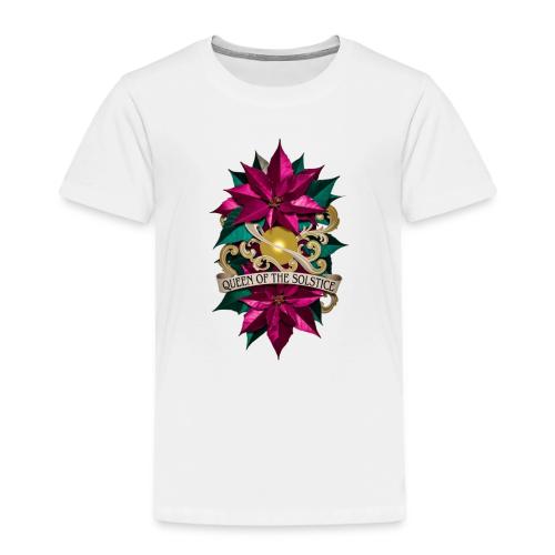 Queen of the Solstice Poinsettia T-Shirt - Toddler Premium T-Shirt