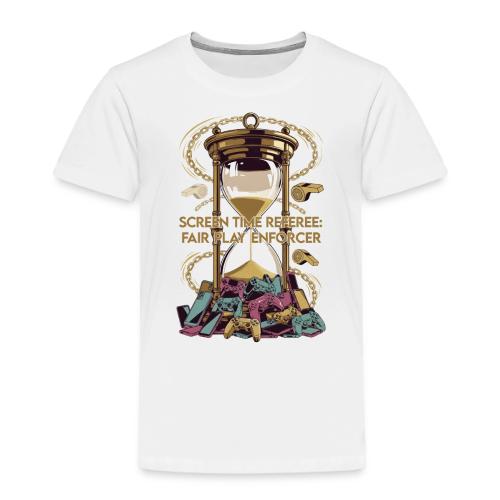 Screen Time Referee T Shirt, Fair Play Enforcer - Toddler Premium T-Shirt