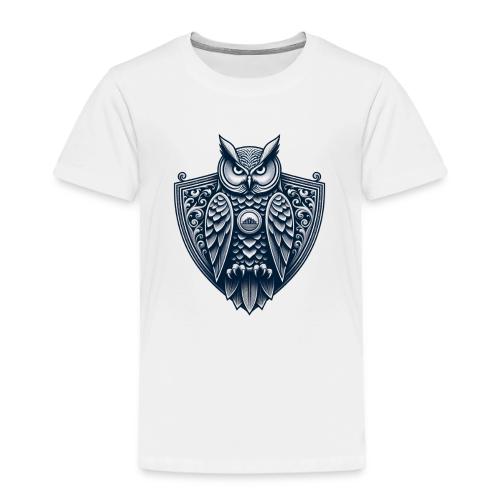 Night Watch Owl T Shirt, Sarcastic Dad Gift - Toddler Premium T-Shirt