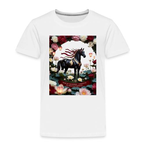 Year of the Horse Harmony T Shirt, Lunar New Year - Toddler Premium T-Shirt