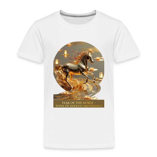 Year of the Horse Abundance T Shirt, Lunar NY Gift - Toddler Premium T-Shirt