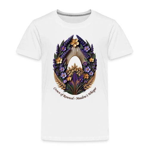 Easter Meadow Crown Renewal T Shirt, Spring Gift - Toddler Premium T-Shirt
