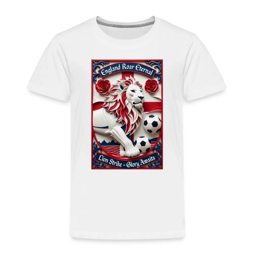 England Lion Soccer T Shirt, Football Pride Gift - Toddler Premium T-Shirt