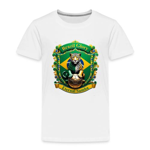 Brazil Jaguar Glory Tee, Brazilian Pride Gift - Toddler Premium T-Shirt