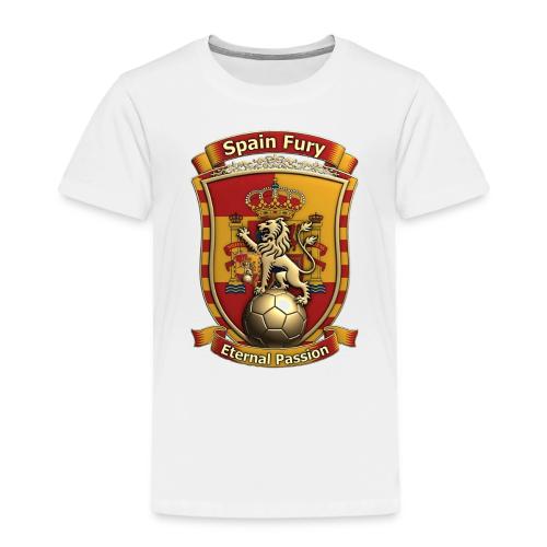 Spain Lion Fury T-Shirt, Spanish Crest Gift - Toddler Premium T-Shirt