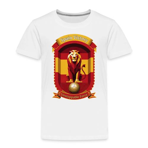 Spain Lion Victory T-Shirt, Flag Pride Crest Gift - Toddler Premium T-Shirt