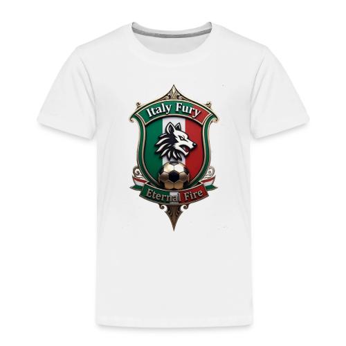 Italy heritage Wolf Fury Tee, Pride Badge Gift - Toddler Premium T-Shirt