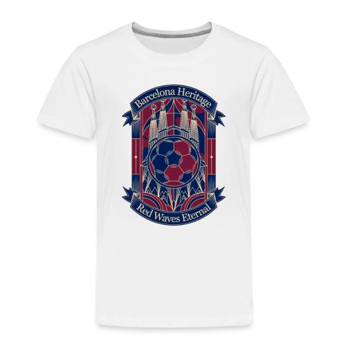Barcelona Red Heritage T Shirt, Barsa fan Gift - Toddler Premium T-Shirt