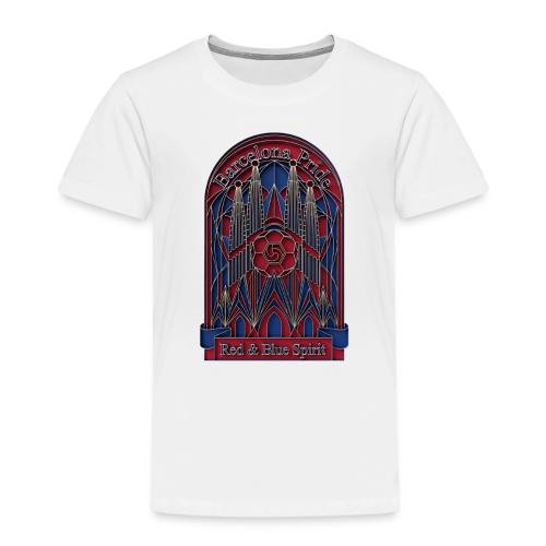 Barcelona Scarlet Pride T Shirt, Vibrant City Gift - Toddler Premium T-Shirt