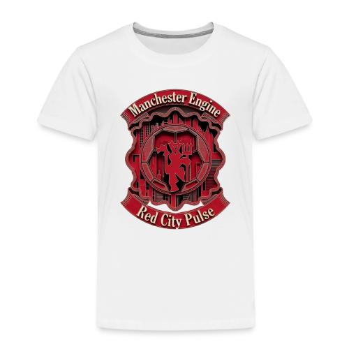Red Manchester T Shirt, Red Soccer City Pride Gift - Toddler Premium T-Shirt