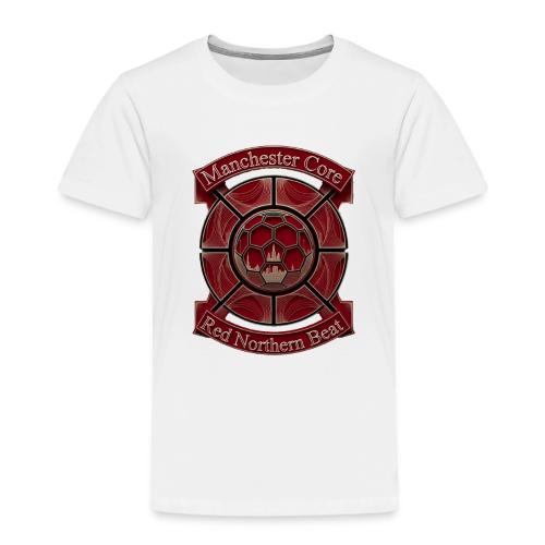 Manchester Is Red T Shirt, Soccer City Pride Gift - Toddler Premium T-Shirt