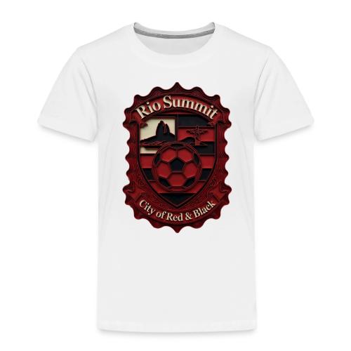 Flamengo Scarlet Summit T-Shirt, Football Gift - Toddler Premium T-Shirt