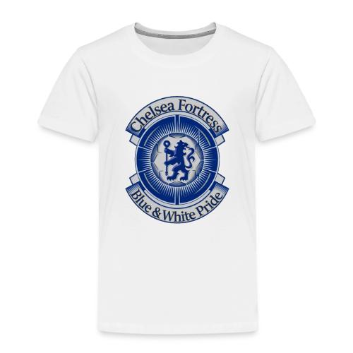 Chelsea Fortress T Shirt, Soccer City Pride Gift - Toddler Premium T-Shirt