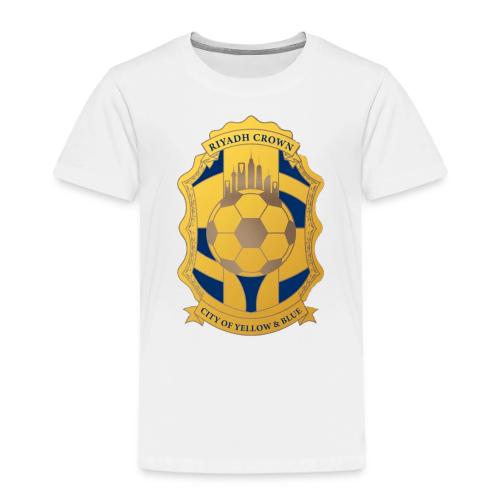 Riyadh Crown T Shirt, Modern Desert Pride Gift - Toddler Premium T-Shirt