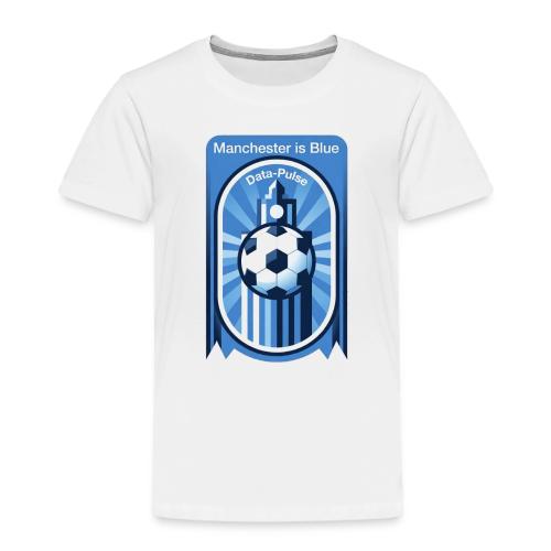 Manchester is Blue Soccer City T Shirt, Apparel - Toddler Premium T-Shirt