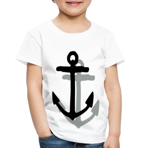 Anchor Shadow Sail Design Sailor Sailing Boating - Toddler Premium T-Shirt