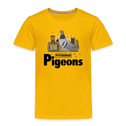 Pittsburgh Pigeons (Light) - Toddler Premium T-Shirt